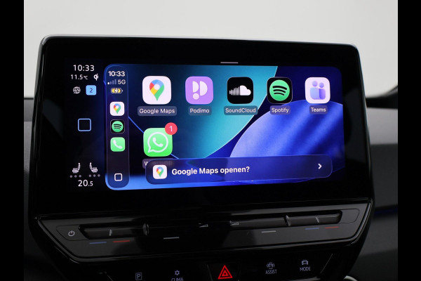 Volkswagen ID.3 PRO 58 KWH + SFEERVERLICHTING | ADAPTIVE CRUISE | STUUR / STOELVERWARMING