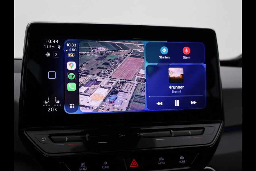 Volkswagen ID.3 PRO 58 KWH + SFEERVERLICHTING | ADAPTIVE CRUISE | STUUR / STOELVERWARMING