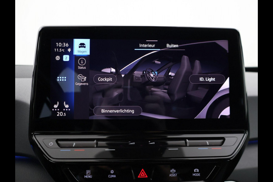 Volkswagen ID.3 PRO 58 KWH + SFEERVERLICHTING | ADAPTIVE CRUISE | STUUR / STOELVERWARMING