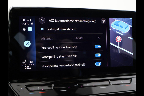 Volkswagen ID.3 PRO 58 KWH + SFEERVERLICHTING | ADAPTIVE CRUISE | STUUR / STOELVERWARMING