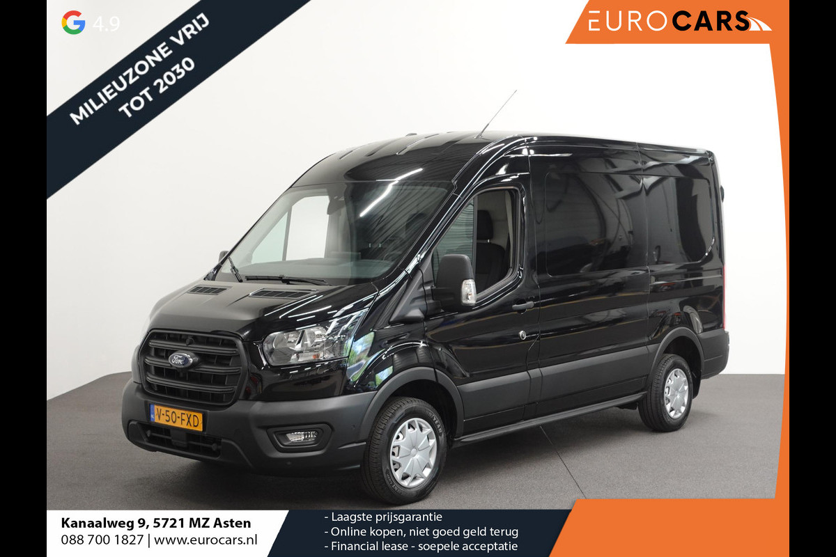 Ford Transit 130pk L2H2 Trekhaak Airco 360°Camera DAB+ Airco Trekhaak Cruise Control