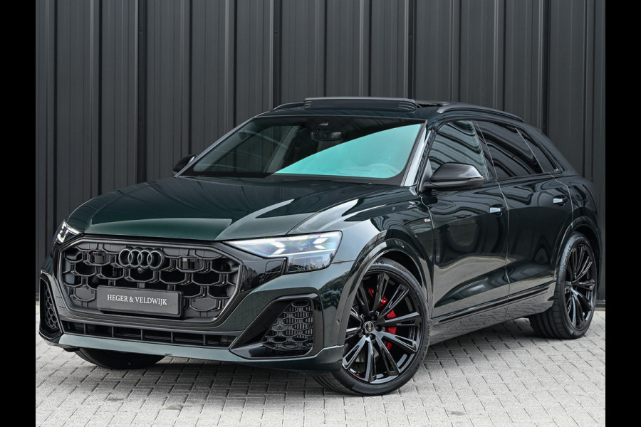 Audi Q8 60 TFSI e Competition · Audi Exclusive · S-seats met massage · Panoramadak · Adaptive cruise · Stoelverwarming en ventilatie · A