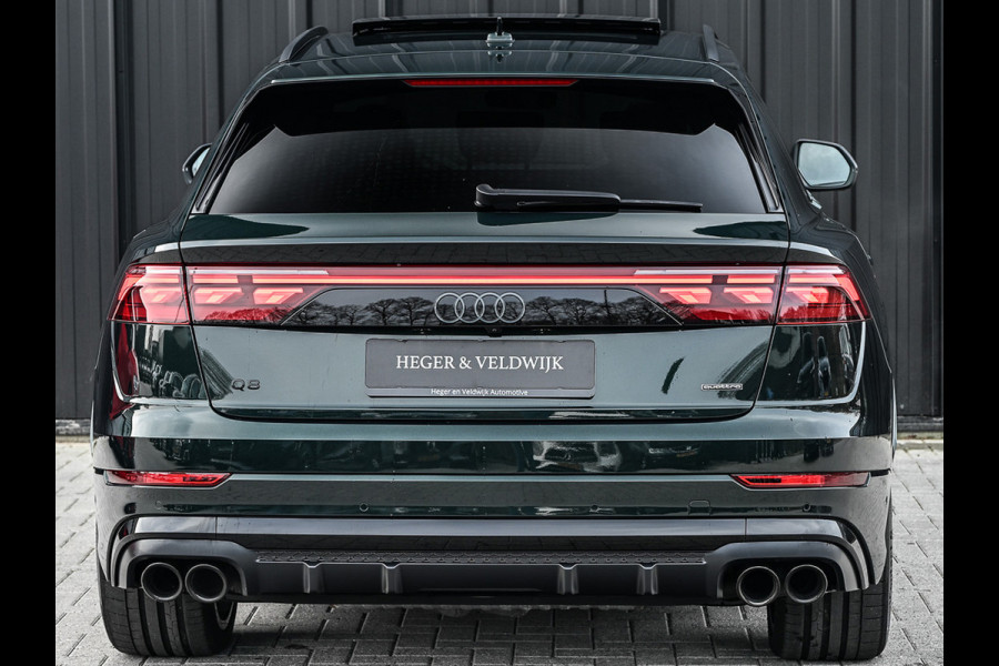 Audi Q8 60 TFSI e Competition · Audi Exclusive · S-seats met massage · Panoramadak · Adaptive cruise · Stoelverwarming en ventilatie · A