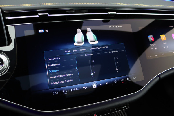 Mercedes-Benz E-Klasse AMG 53 4MATIC+ Edition 1 | Hyperscreen | Achterasbesturing | AMG-performance Stoelen | Carbon | Distronic+ | Multicontourstoelen | Stoelventilatie | Zonnerollo's | HUD | 3D-Display |