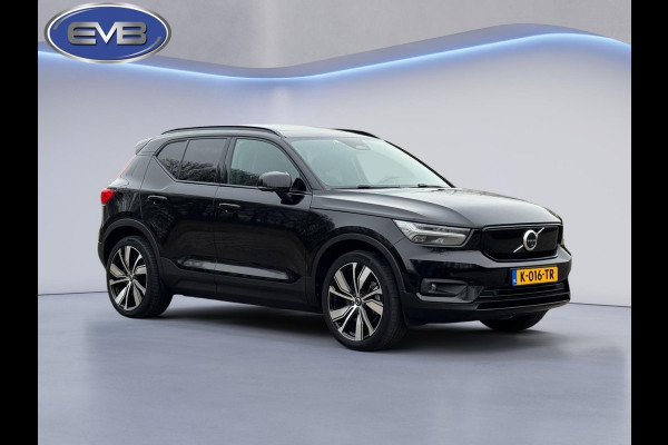 Volvo XC40 Recharge P8 AWD 408 pk R-Design, panoramadak, vele opties, afn. trekhaak, 1 e eigenaar, NL auto met nap