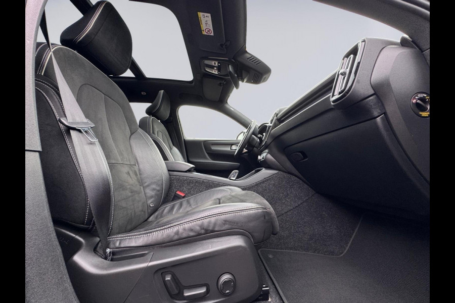 Volvo XC40 Recharge P8 AWD 408 pk R-Design, panoramadak, vele opties, afn. trekhaak, 1 e eigenaar, NL auto met nap