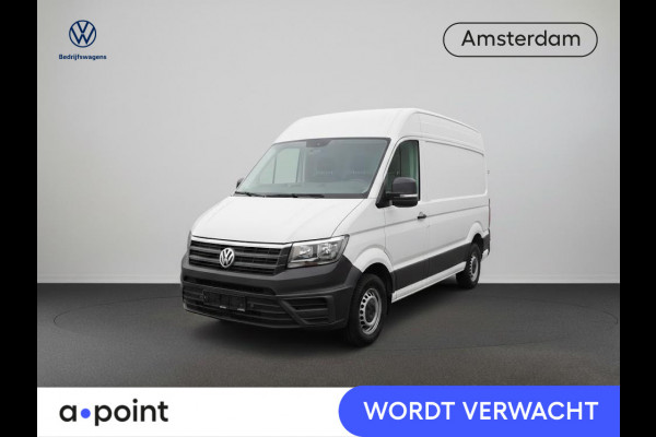 Volkswagen Crafter 35 2.0 TDI L3H2 140 PK | Navigatie via app | Bijrijdersbank | Airco | Side Assist | Inklapbare spiegels | Parkeersensoren voor en achter |