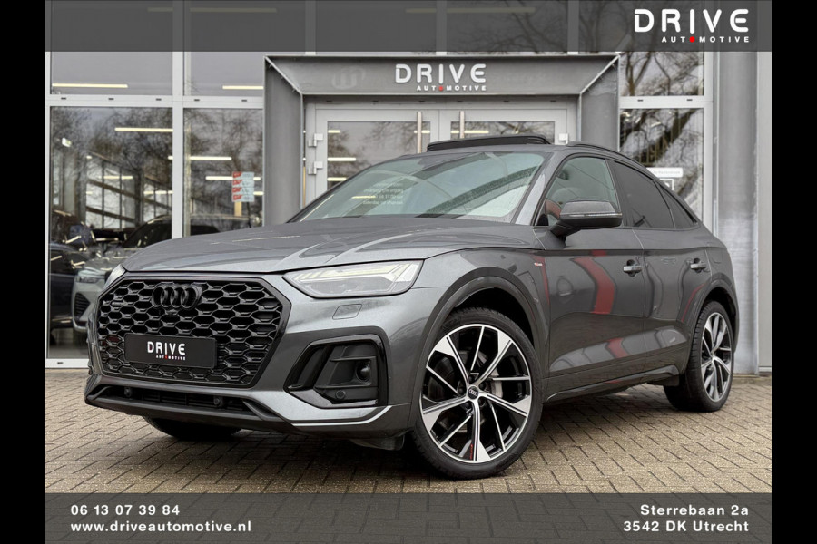 Audi Q5 Sportback 50 TFSI e S edition Competition |Black Optic|Pano|B&O|Luchtvering|Leer|Massage|21"