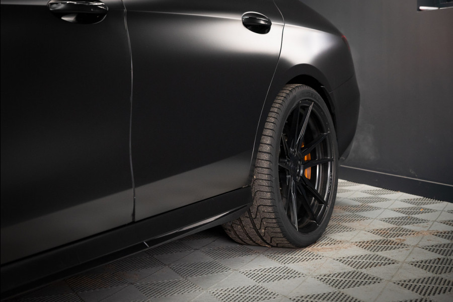 Mercedes-Benz E-Klasse AMG 63 S 4MATIC Premium Plus / Keramisch / Downpipes / Burmester / PPF / Pano / Luchtv. / Alarm / stoelverw/koeling / Mat wrap /  Vol optie