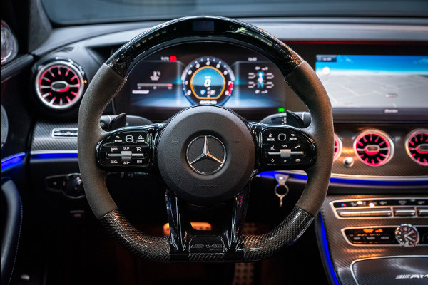Mercedes-Benz E-Klasse AMG 63 S 4MATIC Premium Plus / Keramisch / Downpipes / Burmester / PPF / Pano / Luchtv. / Alarm / stoelverw/koeling / Mat wrap /  Vol optie