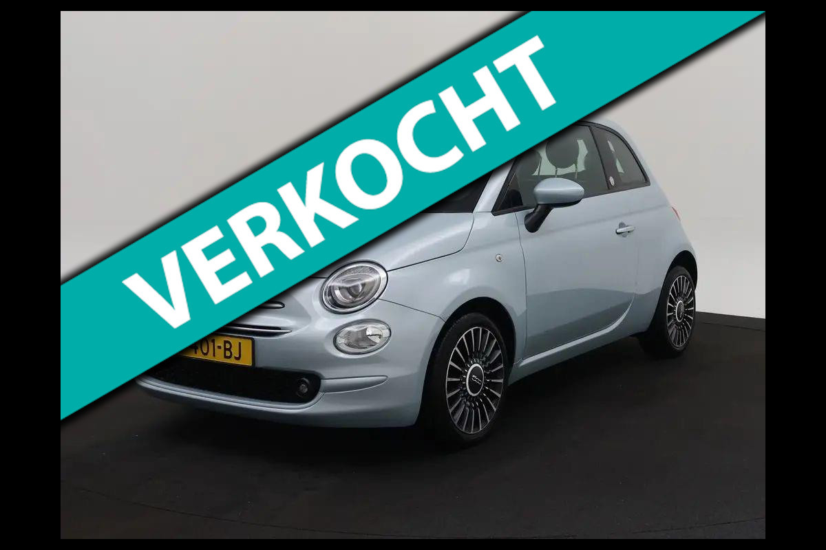 Fiat 500 1.0 Hybrid Launch Edition - Panodak - Climate - Media CarPlay - Org.NL