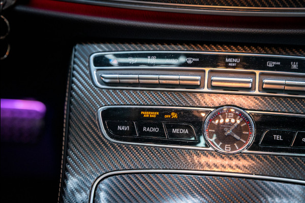 Mercedes-Benz E-Klasse AMG 63 S 4MATIC Premium Plus / Keramisch / Downpipes / Burmester / PPF / Pano / Luchtv. / Alarm / stoelverw/koeling / Mat wrap /  Vol optie