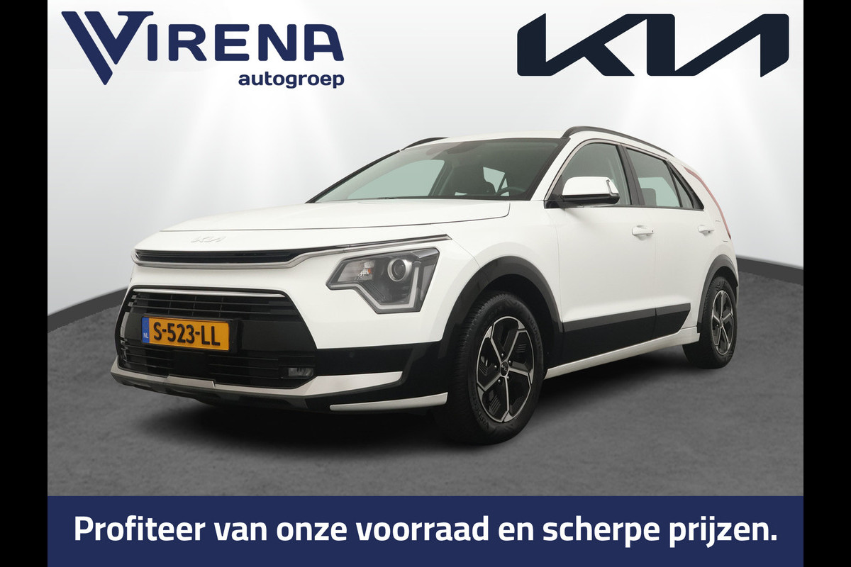 Kia Niro 1.6 GDi Hybrid DynamicLine Apple Carplay/Android Auto - Cruise Control - Climate Control - Navigatie - Achteruitrijcamera - Fabrieksgarantie tot 03-2030
