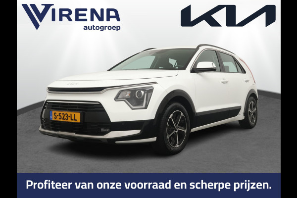 Kia Niro 1.6 GDi Hybrid DynamicLine Apple Carplay/Android Auto - Cruise Control - Climate Control - Navigatie - Achteruitrijcamera - Fabrieksgarantie tot 03-2030