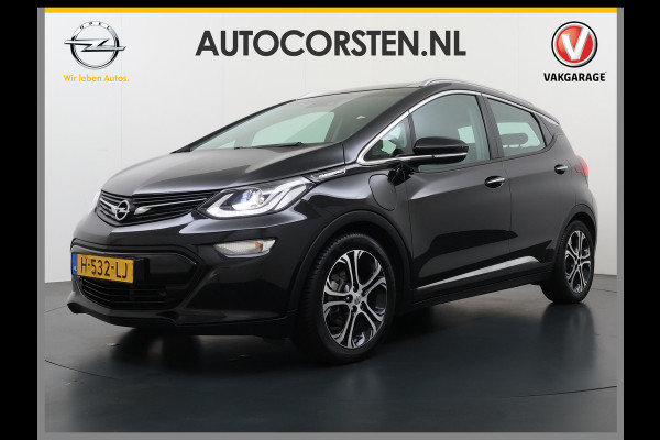 Opel Ampera-E 65kWh SOH 100% Leer Stuur+Stoelverwarming Camera Ecc Adap.Cruise Apple Carplay Android Auto Pdc Bose®-Sound Innovation Business  Autom.Inparkeren Dodehoek BTMS Assistent Lane Assist Lmv 17" Isofix Led Rijstrooksensor Keyless Xenon Wifi Origineel Nederlandse Auto, licht van gewicht, -en zeer energie-efficient!