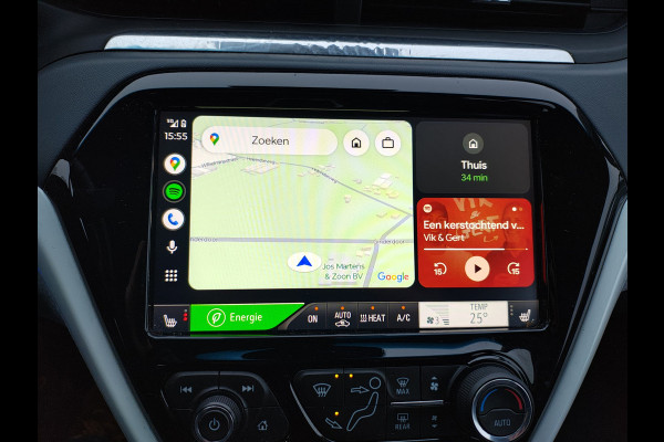 Opel Ampera-E 65kWh SOH 100% Leer Stuur+Stoelverwarming Camera Ecc Adap.Cruise Apple Carplay Android Auto Pdc Bose®-Sound Innovation Business  Autom.Inparkeren Dodehoek BTMS Assistent Lane Assist Lmv 17" Isofix Led Rijstrooksensor Keyless Xenon Wifi Origineel Nederlandse Auto, licht van gewicht, -en zeer energie-efficient!