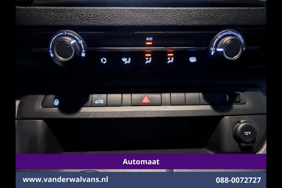 Opel Vivaro 2.0 CDTI 177pk Automaat L3H1 Euro6 Airco | Camera | Apple Carplay | Android Auto Cruisecontrol, Parkeersensoren, Bijrijdersbank, 2500kg trekvermogen