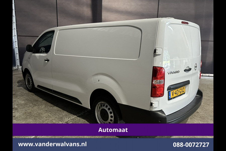 Opel Vivaro 2.0 CDTI 177pk Automaat L3H1 Euro6 Airco | Camera | Apple Carplay | Android Auto Cruisecontrol, Parkeersensoren, Bijrijdersbank, 2500kg trekvermogen