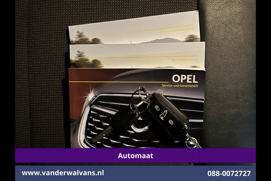 Opel Vivaro 2.0 CDTI 177pk Automaat L3H1 Euro6 Airco | Camera | Apple Carplay | Android Auto Cruisecontrol, Parkeersensoren, Bijrijdersbank, 2500kg trekvermogen