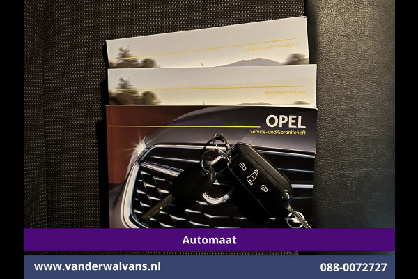 Opel Vivaro 2.0 CDTI 177pk Automaat L3H1 Euro6 Airco | Camera | Apple Carplay | Android Auto Cruisecontrol, Parkeersensoren, Bijrijdersbank, 2500kg trekvermogen