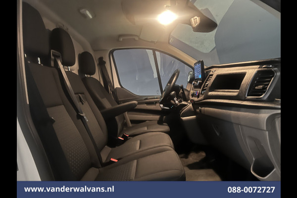 Ford Transit Custom 2.0 TDCI L2H1 Euro6 Airco | Camera | Apple Carplay | LED | Cruisecontrol 2800kg trekvermogen, Android Auto, Parkeersensoren, Verwarmde voorruit, Bijrijdersbank