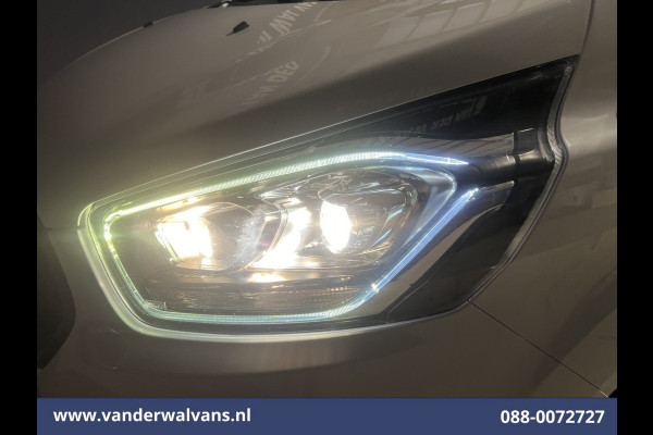 Ford Transit Custom 2.0 TDCI L2H1 Euro6 Airco | Camera | Apple Carplay | LED | Cruisecontrol 2800kg trekvermogen, Android Auto, Parkeersensoren, Verwarmde voorruit, Bijrijdersbank