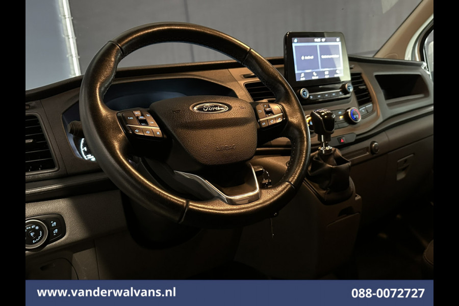 Ford Transit Custom 2.0 TDCI L2H1 Euro6 Airco | Camera | Apple Carplay | LED | Cruisecontrol 2800kg trekvermogen, Android Auto, Parkeersensoren, Verwarmde voorruit, Bijrijdersbank