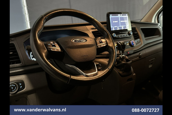 Ford Transit Custom 2.0 TDCI L2H1 Euro6 Airco | Camera | Apple Carplay | LED | Cruisecontrol 2800kg trekvermogen, Android Auto, Parkeersensoren, Verwarmde voorruit, Bijrijdersbank