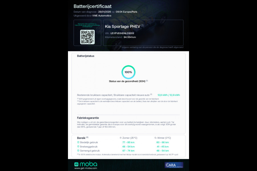 Kia Sportage 1.6 T-GDi Plug-in AWD DynamicLine | SOH 100% | TREKHAAK | APPLE CARPLAY | ANDROID AUTO | CAMERA | NAP