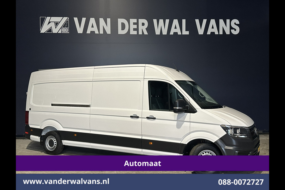 Volkswagen Crafter 2.0 TDI 140pk Automaat L4H3 L3H2 Euro6 Airco | Navigatie | Apple carplay | Camera Cruisecontrol, android auto, parkeersensoren, bijrijdersbank, 270 gr. achterdeuren