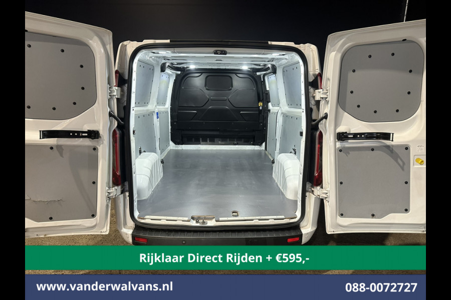 Ford Transit Custom 2.0 TDCI L2H1 Euro6 *Rijklaar Direct Rijden* Airco | Camera | Apple Carplay | Cruisecontrol | LED | Parkeersensoren Android Auto, Verwarmde voorruit, Bijrijdersbank, 2800kg trekvermogen