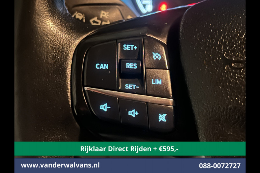 Ford Transit Custom 2.0 TDCI L2H1 Euro6 *Rijklaar Direct Rijden* Airco | Camera | Apple Carplay | Cruisecontrol | LED | Parkeersensoren Android Auto, Verwarmde voorruit, Bijrijdersbank, 2800kg trekvermogen