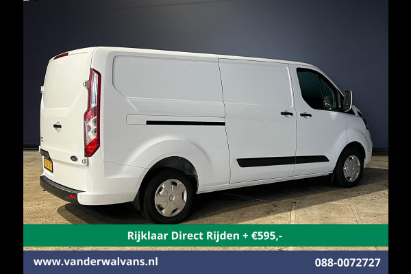 Ford Transit Custom 2.0 TDCI L2H1 Euro6 *Rijklaar Direct Rijden* Airco | Camera | Apple Carplay | Cruisecontrol | LED | Parkeersensoren Android Auto, Verwarmde voorruit, Bijrijdersbank, 2800kg trekvermogen