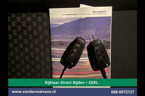 Ford Transit Custom 2.0 TDCI L2H1 Euro6 *Rijklaar Direct Rijden* Airco | Camera | Apple Carplay | Cruisecontrol | LED | Parkeersensoren Android Auto, Verwarmde voorruit, Bijrijdersbank, 2800kg trekvermogen