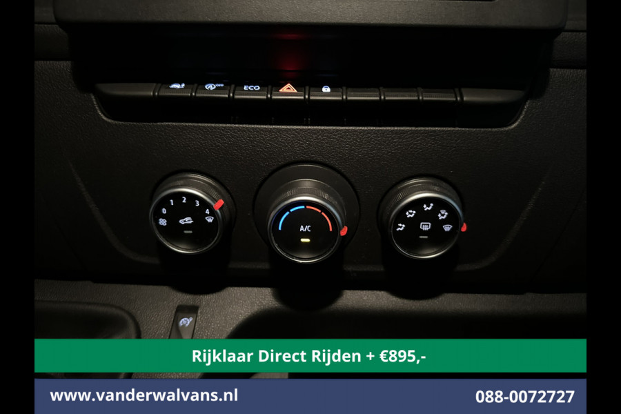 Renault Master 2.3dCi 164pk Bakwagen 221cm Hoog Laadklep Zijdeur Euro6 *Rijklaar Direct Rijden* Airco | Camera | LED | Cruisecontrol Bijrijdersbank, 945kg laadvermogen