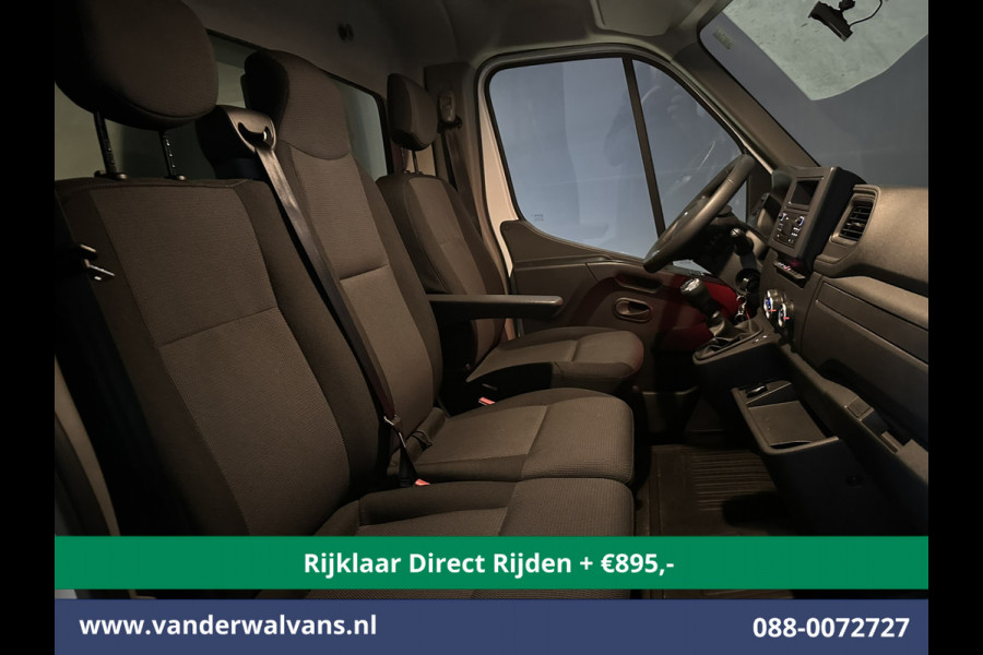 Renault Master 2.3dCi 164pk Bakwagen 221cm Hoog Laadklep Zijdeur Euro6 *Rijklaar Direct Rijden* Airco | Camera | LED | Cruisecontrol Bijrijdersbank, 945kg laadvermogen