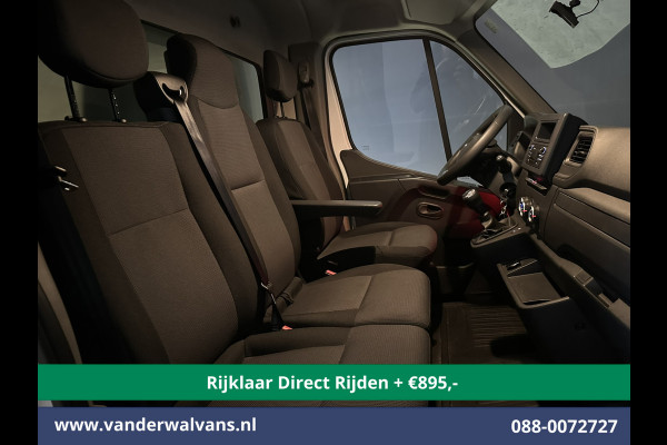 Renault Master 2.3dCi 164pk Bakwagen 221cm Hoog Laadklep Zijdeur Euro6 *Rijklaar Direct Rijden* Airco | Camera | LED | Cruisecontrol Bijrijdersbank, 945kg laadvermogen