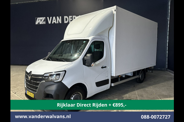 Renault Master 2.3dCi 164pk Bakwagen 221cm Hoog Laadklep Zijdeur Euro6 *Rijklaar Direct Rijden* Airco | Camera | LED | Cruisecontrol Bijrijdersbank, 945kg laadvermogen
