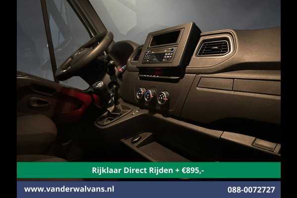 Renault Master 2.3dCi 164pk Bakwagen 221cm Hoog Laadklep Zijdeur Euro6 *Rijklaar Direct Rijden* Airco | Camera | LED | Cruisecontrol Bijrijdersbank, 945kg laadvermogen