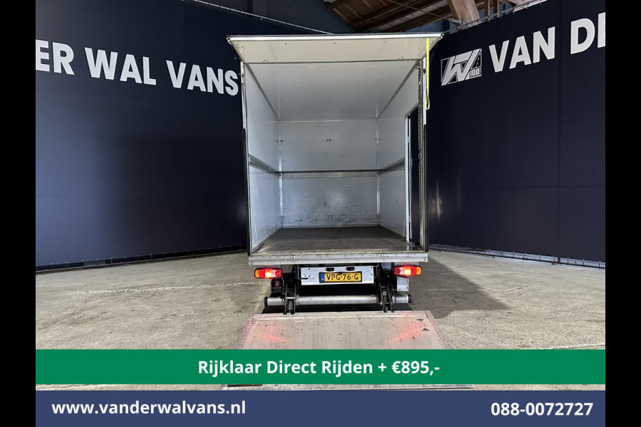 Renault Master 2.3dCi 164pk Bakwagen 221cm Hoog Laadklep Zijdeur Euro6 *Rijklaar Direct Rijden* Airco | Camera | LED | Cruisecontrol Bijrijdersbank, 945kg laadvermogen