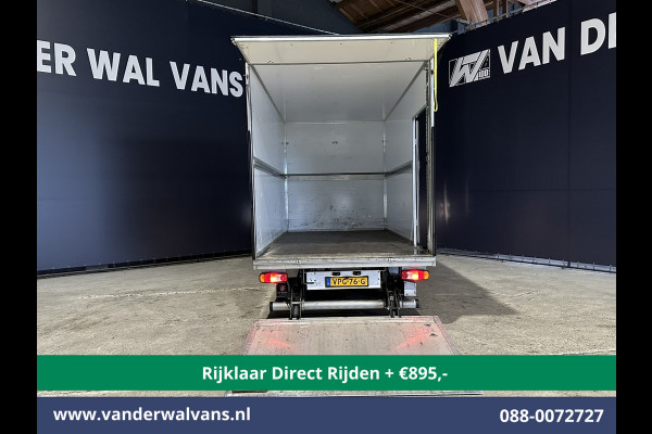 Renault Master 2.3dCi 164pk Bakwagen 221cm Hoog Laadklep Zijdeur Euro6 *Rijklaar Direct Rijden* Airco | Camera | LED | Cruisecontrol Bijrijdersbank, 945kg laadvermogen