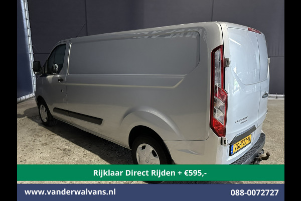 Ford Transit Custom 2.0 TDCI 130pk L2H1 Euro6 *Rijklaar Direct Rijden* Airco | Navigatie | LED | Cruisecontrol | 2800kg Trekhaak Android Auto, Verwarmde voorruit, Parkeersensoren, Bijrijdersbank