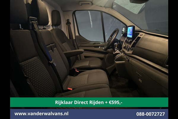 Ford Transit Custom 2.0 TDCI 130pk L2H1 Euro6 *Rijklaar Direct Rijden* Airco | Navigatie | LED | Cruisecontrol | 2800kg Trekhaak Android Auto, Verwarmde voorruit, Parkeersensoren, Bijrijdersbank