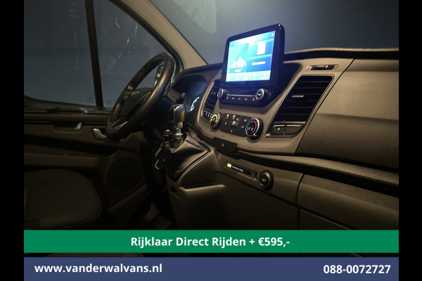 Ford Transit Custom 2.0 TDCI 130pk L2H1 Euro6 *Rijklaar Direct Rijden* Airco | Navigatie | LED | Cruisecontrol | 2800kg Trekhaak Android Auto, Verwarmde voorruit, Parkeersensoren, Bijrijdersbank