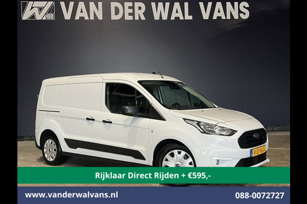 Ford Transit Connect 1.5 EcoBlue 100pk L2H1 *Rijklaar Direct Rijden* Euro6 Airco | 3-Zits | Cruisecontrol | Stoelverwarming | Verwarmde voorruit Parkeersensoren, Bijrijdersbank