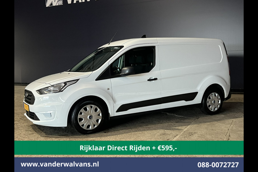 Ford Transit Connect 1.5 EcoBlue 100pk L2H1 *Rijklaar Direct Rijden* Euro6 Airco | 3-Zits | Cruisecontrol | Stoelverwarming | Verwarmde voorruit Parkeersensoren, Bijrijdersbank