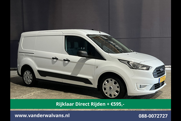 Ford Transit Connect 1.5 EcoBlue 100pk L2H1 *Rijklaar Direct Rijden* Euro6 Airco | 3-Zits | Cruisecontrol | Stoelverwarming | Verwarmde voorruit Parkeersensoren, Bijrijdersbank