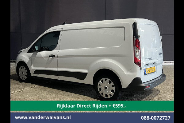 Ford Transit Connect 1.5 EcoBlue 100pk L2H1 *Rijklaar Direct Rijden* Euro6 Airco | 3-Zits | Cruisecontrol | Stoelverwarming | Verwarmde voorruit Parkeersensoren, Bijrijdersbank