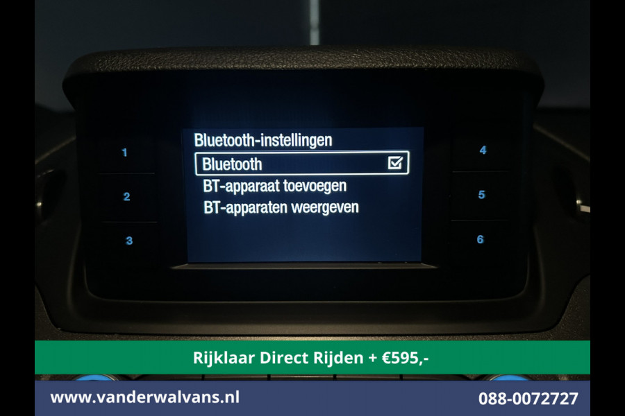 Ford Transit Connect 1.5 EcoBlue 100pk L2H1 *Rijklaar Direct Rijden* Euro6 Airco | 3-Zits | Cruisecontrol | Stoelverwarming | Verwarmde voorruit Parkeersensoren, Bijrijdersbank