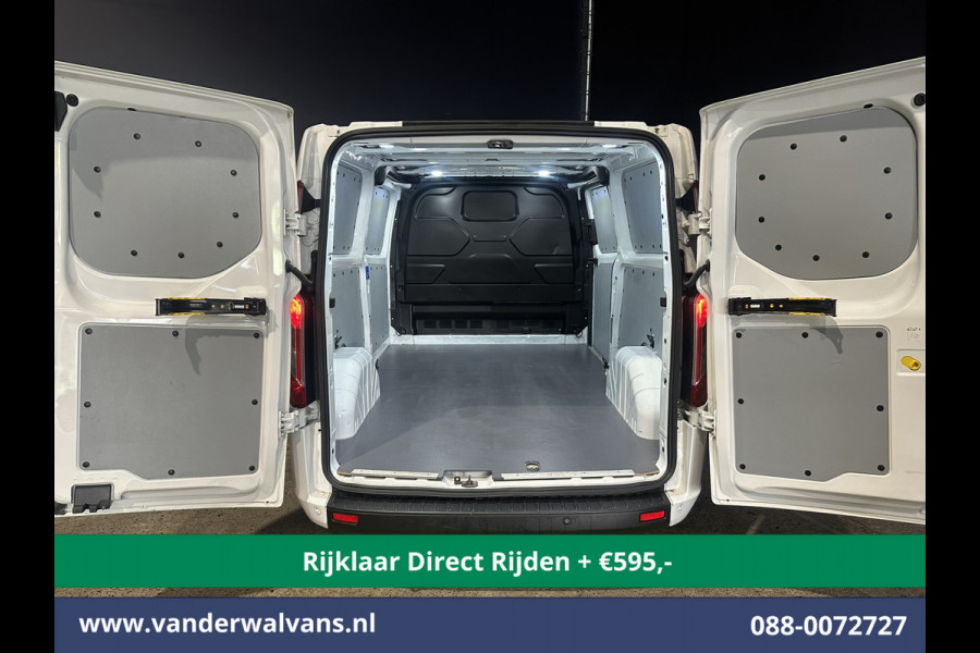 Ford Transit Custom 2.0 TDCI L2H1 Euro6 *Rijklaar Direct Rijden* Airco | Camera | Android auto | Cruisecontrol | Parkeersensoren verwarmde voorruit, bijrijdersbank, 2800kg trekvermogen